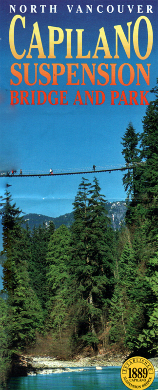 Capilano Suspension Bridge brochure